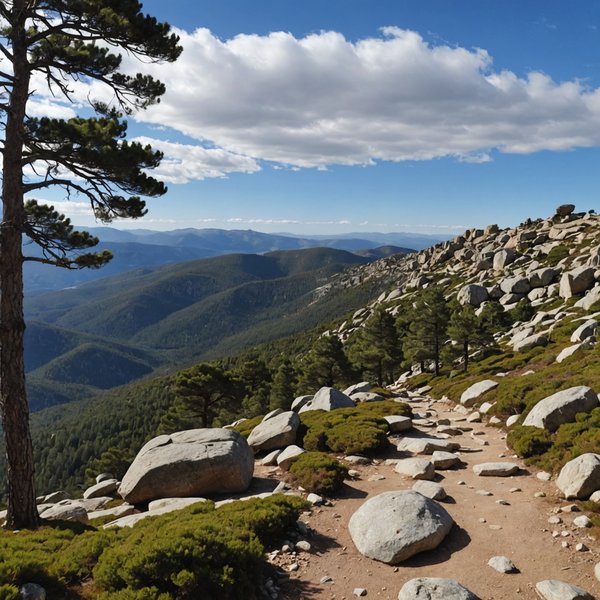 Quels sont les meilleurs itinéraires pour une randonnée dans les montagnes de la Sierra de Guadarrama en Espagne?
